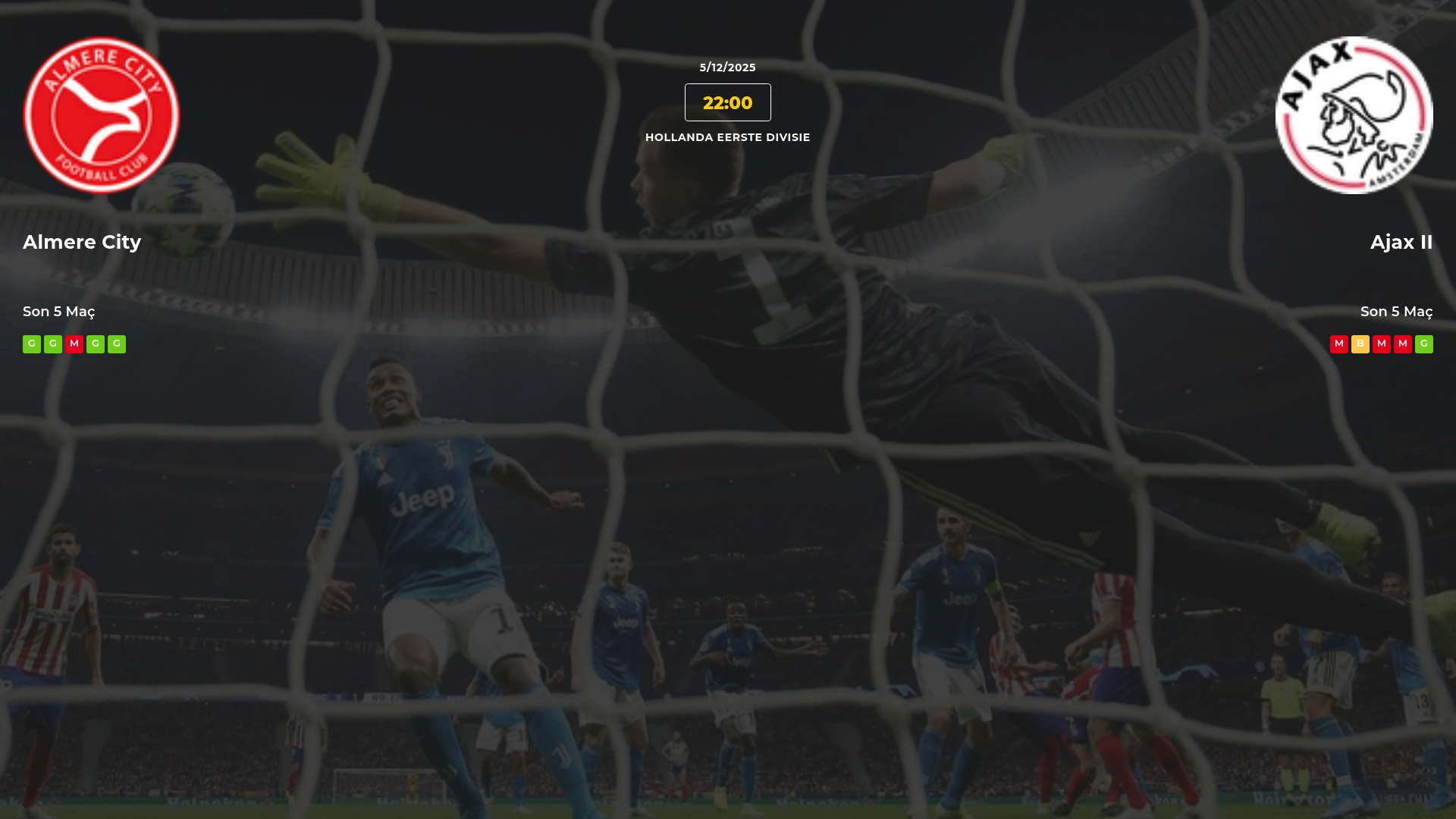 Almere City Ajax II İddaa Maç Tahmini 05 Aralık 2025