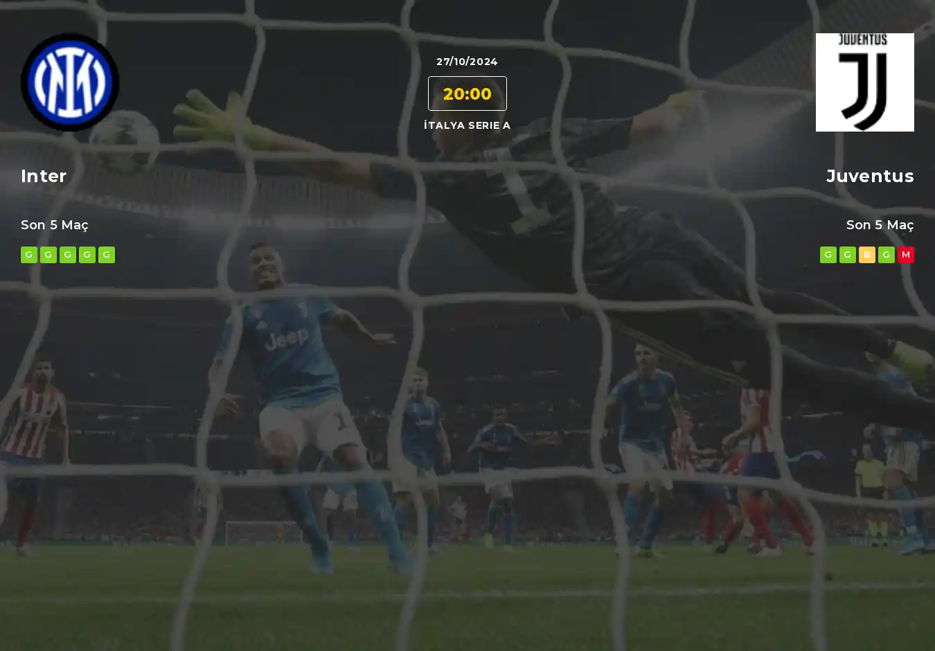 Inter Juventus İddaa Maç Tahmini 27 Ekim 2024