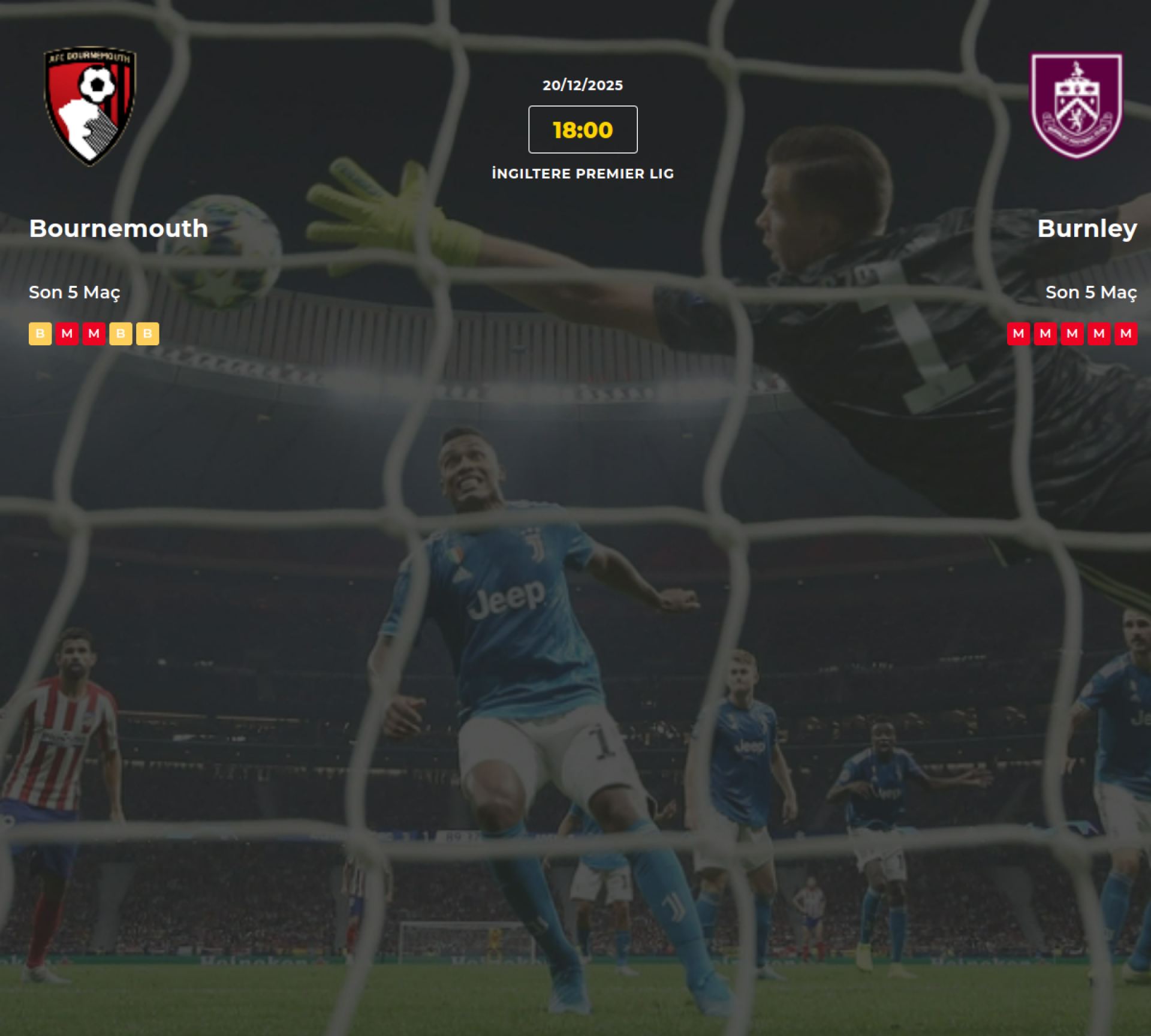 Bournemouth Burnley İddaa Maç Tahmini 20 Aralık 2025
