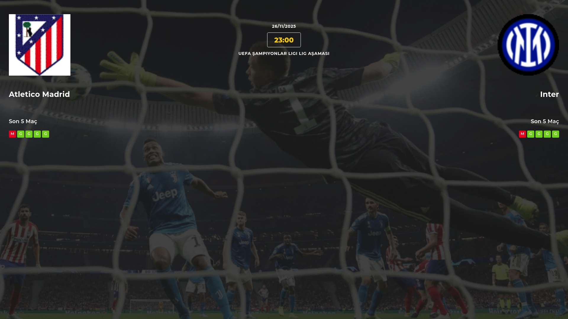 Atletico Madrid Inter İddaa Maç Tahmini 26 Kasım 2025