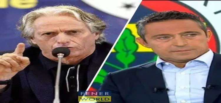 Jorge Jesus'tan Ali Koç'a; 