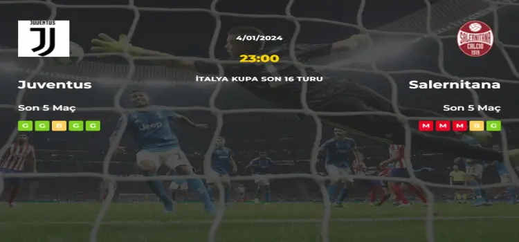 Juventus Salernitana İddaa Maç Tahmini 4 Ocak 2024