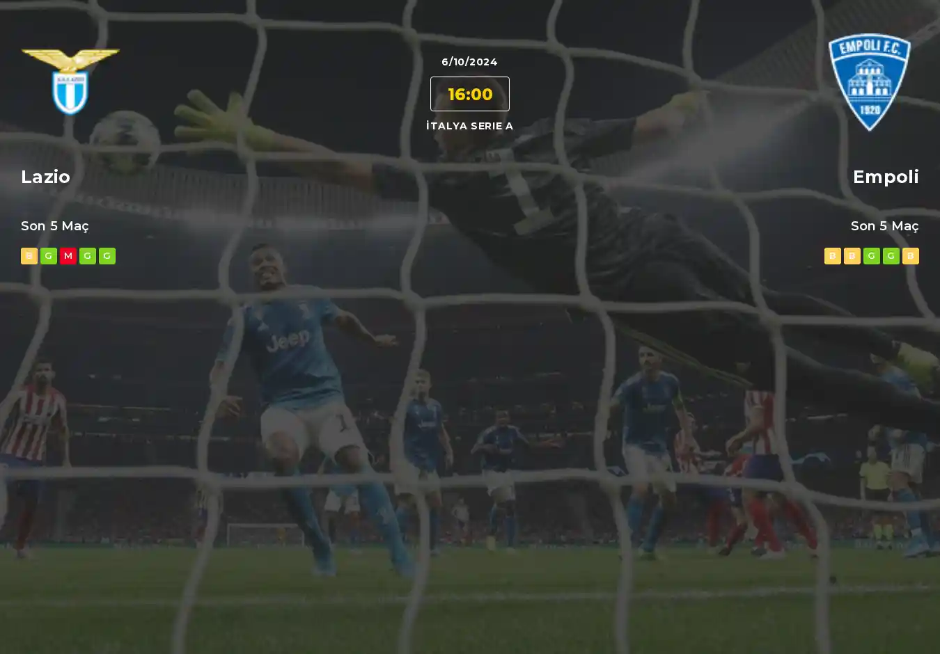 Lazio Empoli İddaa Maç Tahmini 06 Ekim 2024