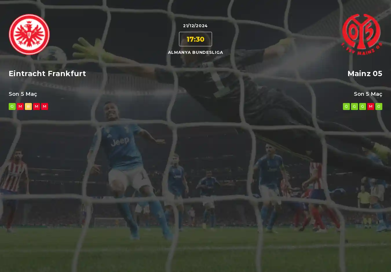 Eintracht Frankfurt Mainz 05 İddaa Maç Tahmini 21 Aralık 2024