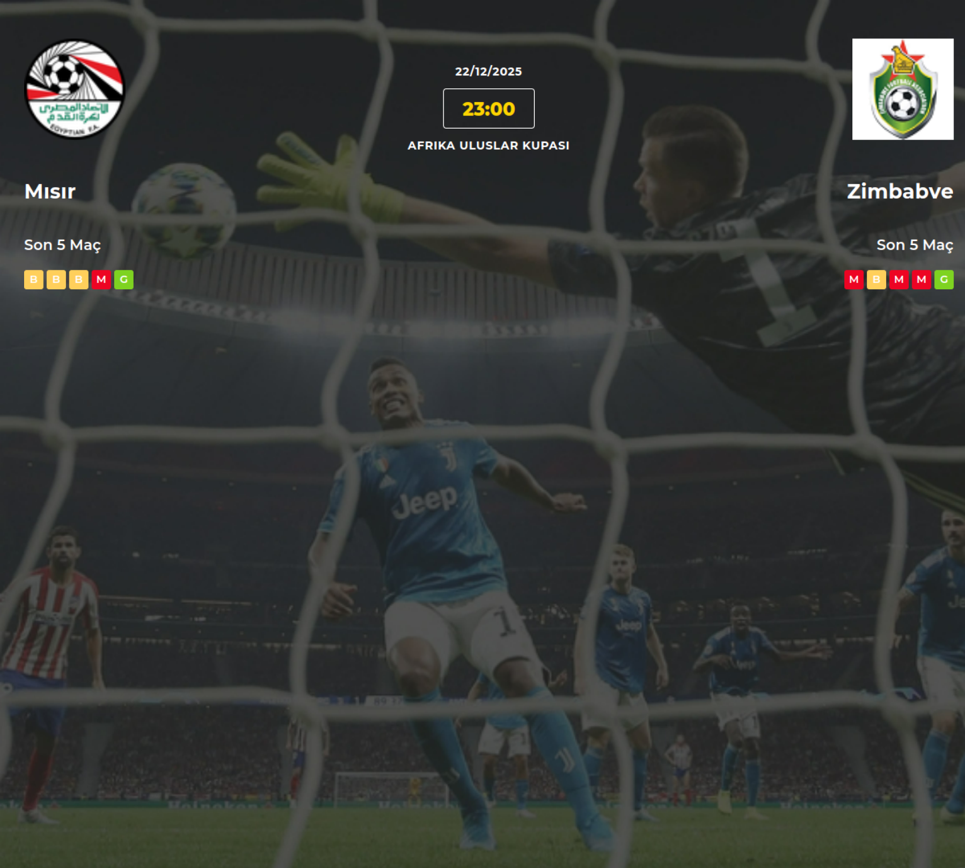 Mısır Zimbabve İddaa Maç Tahmini 22 Aralık 2025