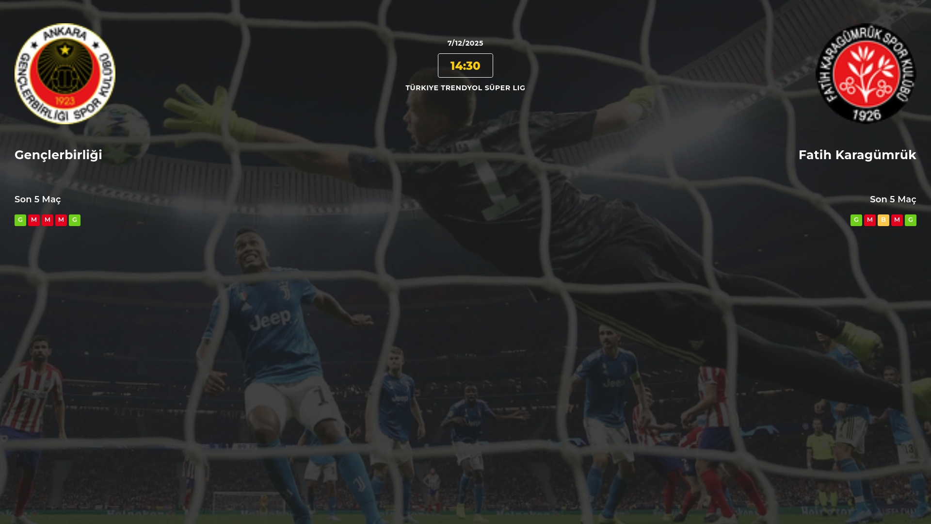 Gençlerbirliği Fatih Karagümrük İddaa Maç Tahmini 07 Aralık 2025