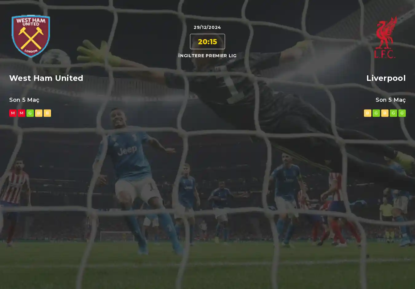 West Ham United Liverpool İddaa Maç Tahmini 29 Aralık 2024