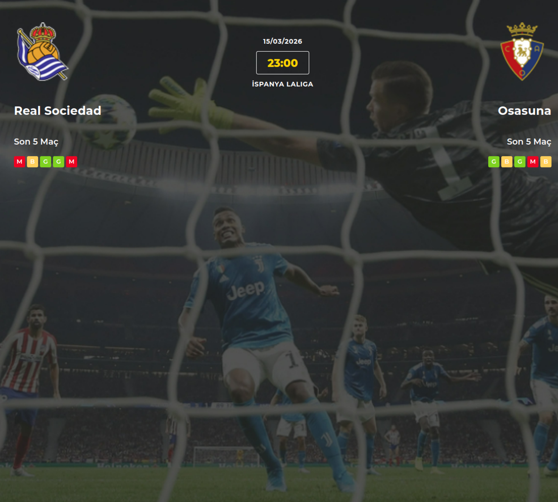 Real Sociedad Osasuna İddaa Maç Tahmini 15 Mart 2026