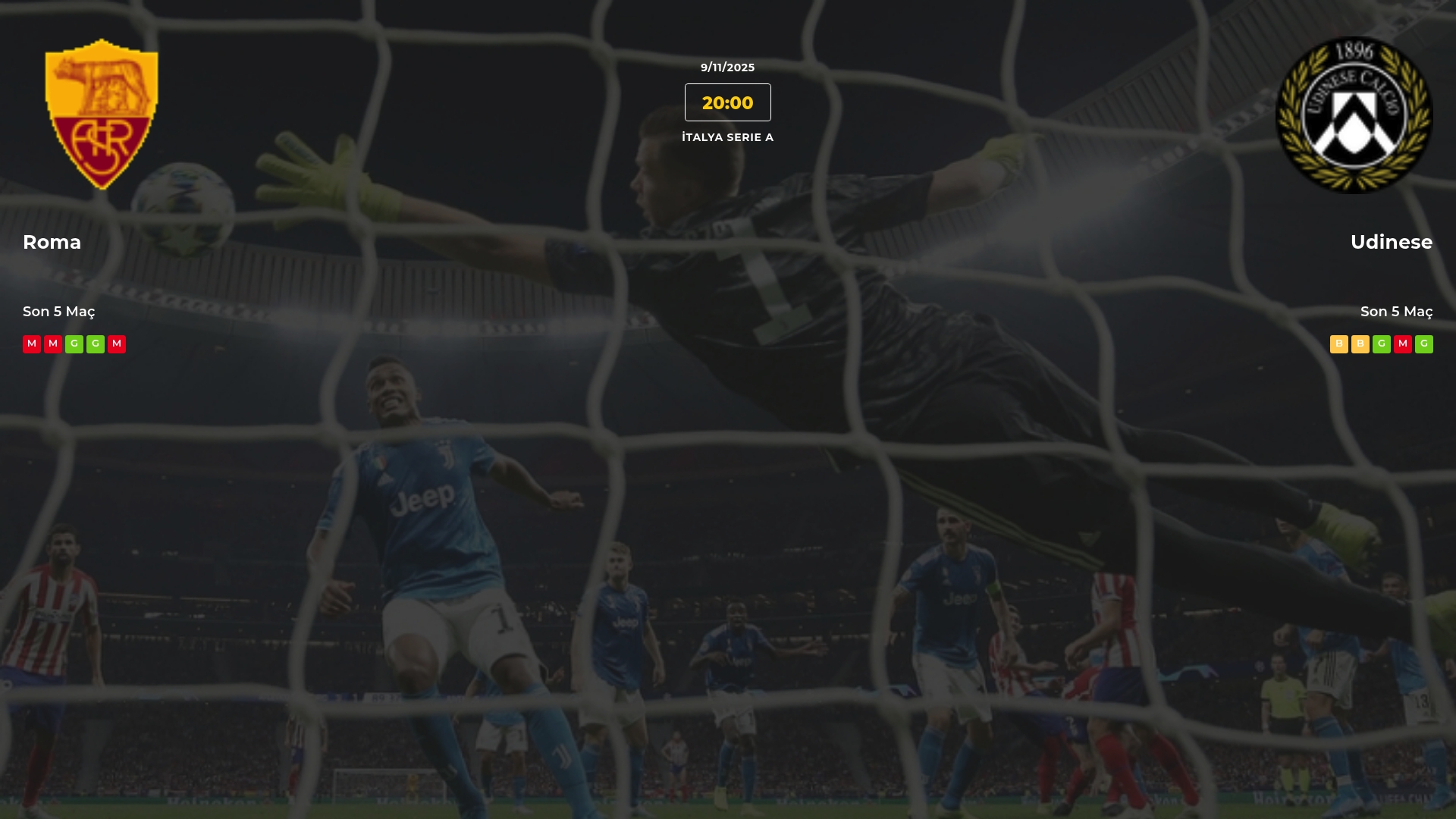 Roma Udinese İddaa Maç Tahmini 09 Kasım 2025