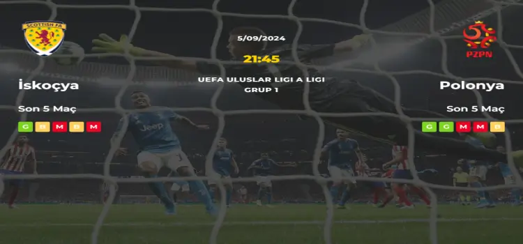 İskoçya Polonya İddaa Maç Tahmini 5 Eylül 2024