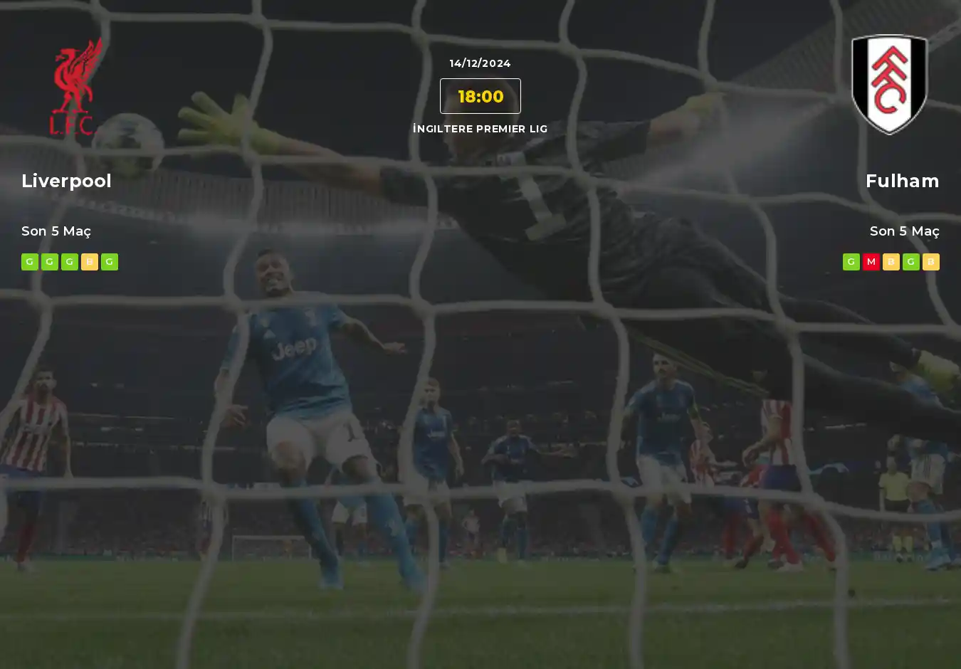 Liverpool Fulham İddaa Maç Tahmini 14 Aralık 2024