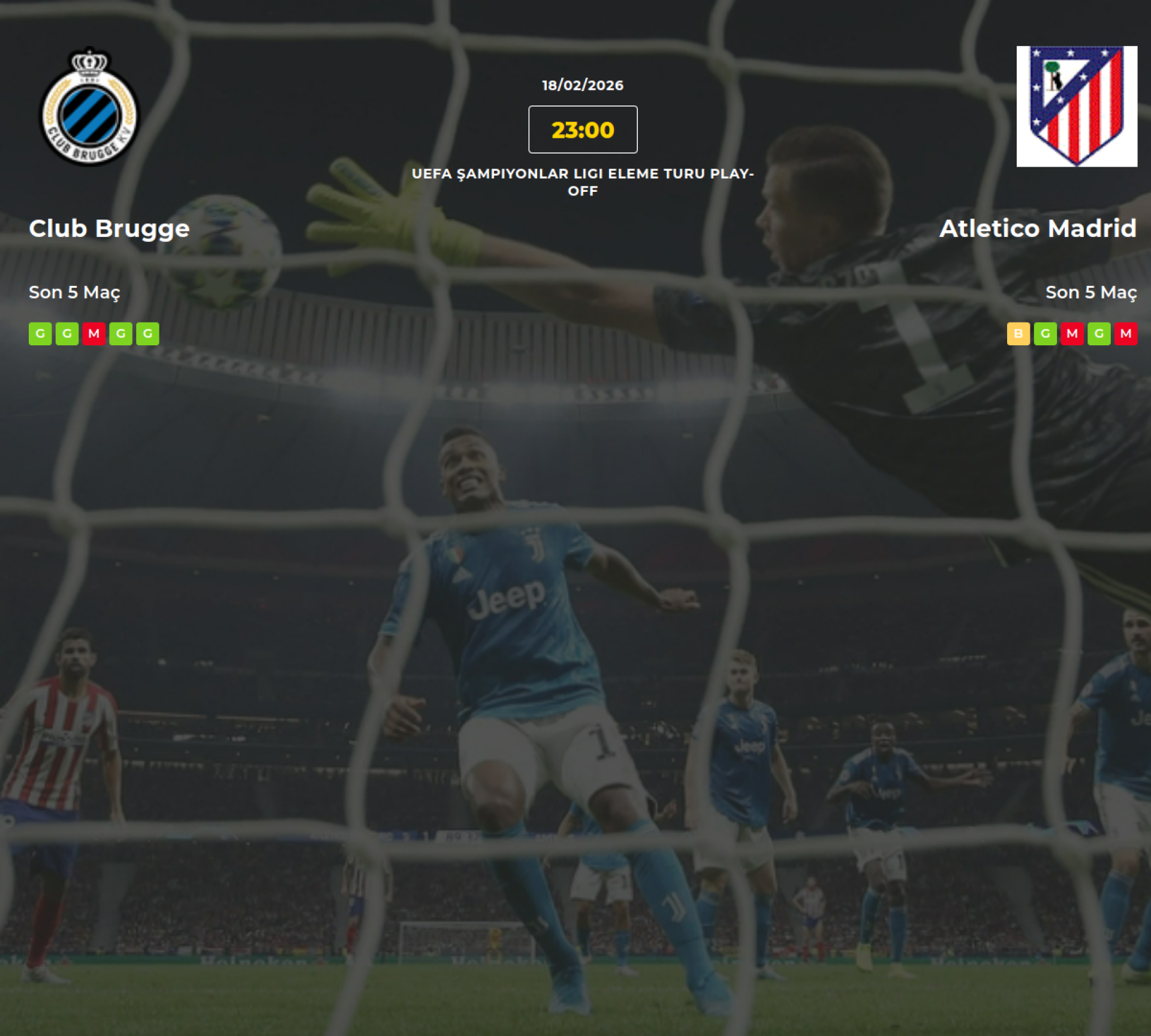 Club Brugge Atletico Madrid İddaa Maç Tahmini 18 Şubat 2026