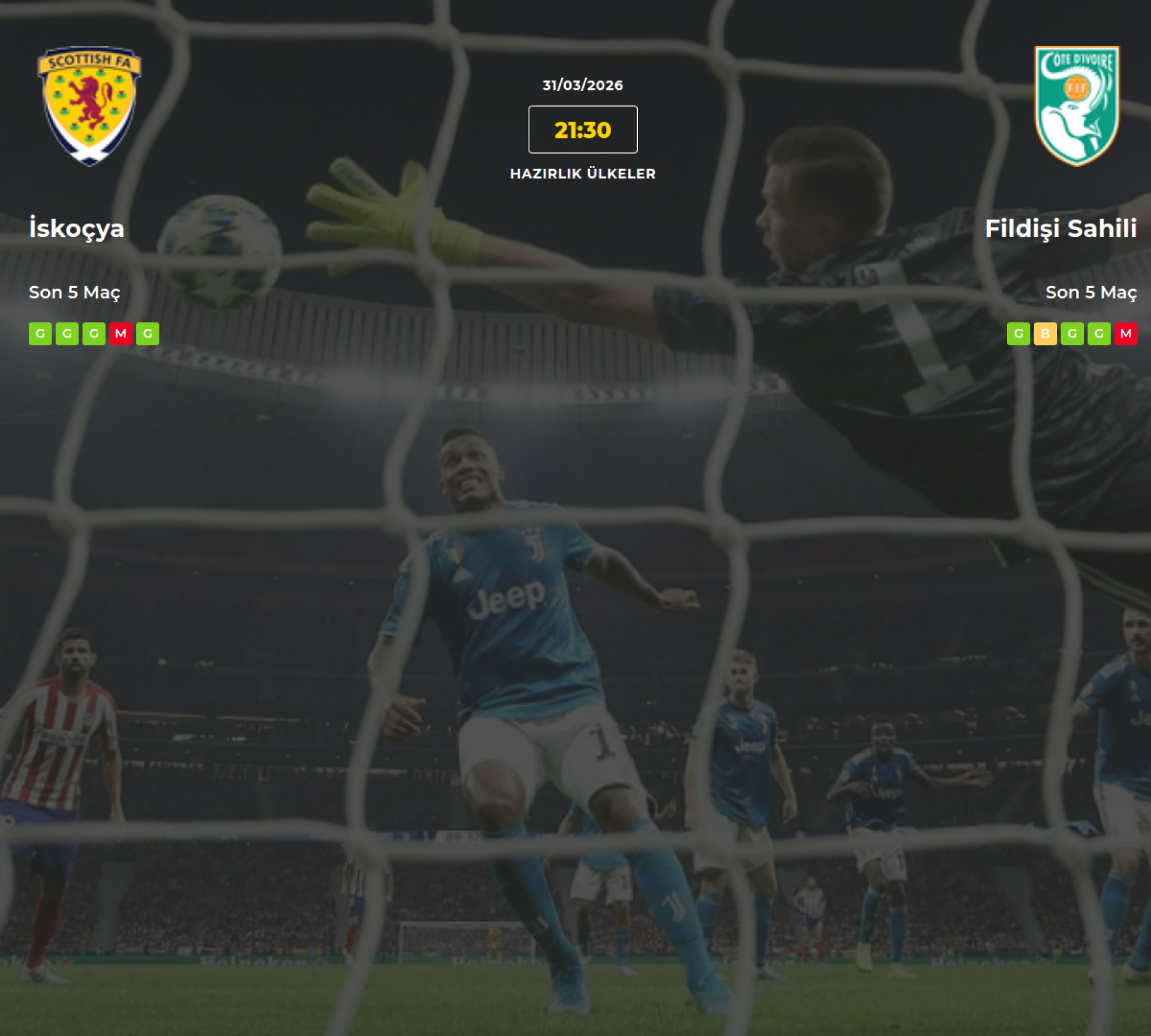 İskoçya Fildişi Sahili İddaa Maç Tahmini 31 Mart 2026