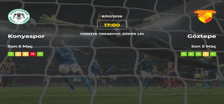 Konyaspor Göztepe İddaa Maç Tahmini 8 Şubat 2026