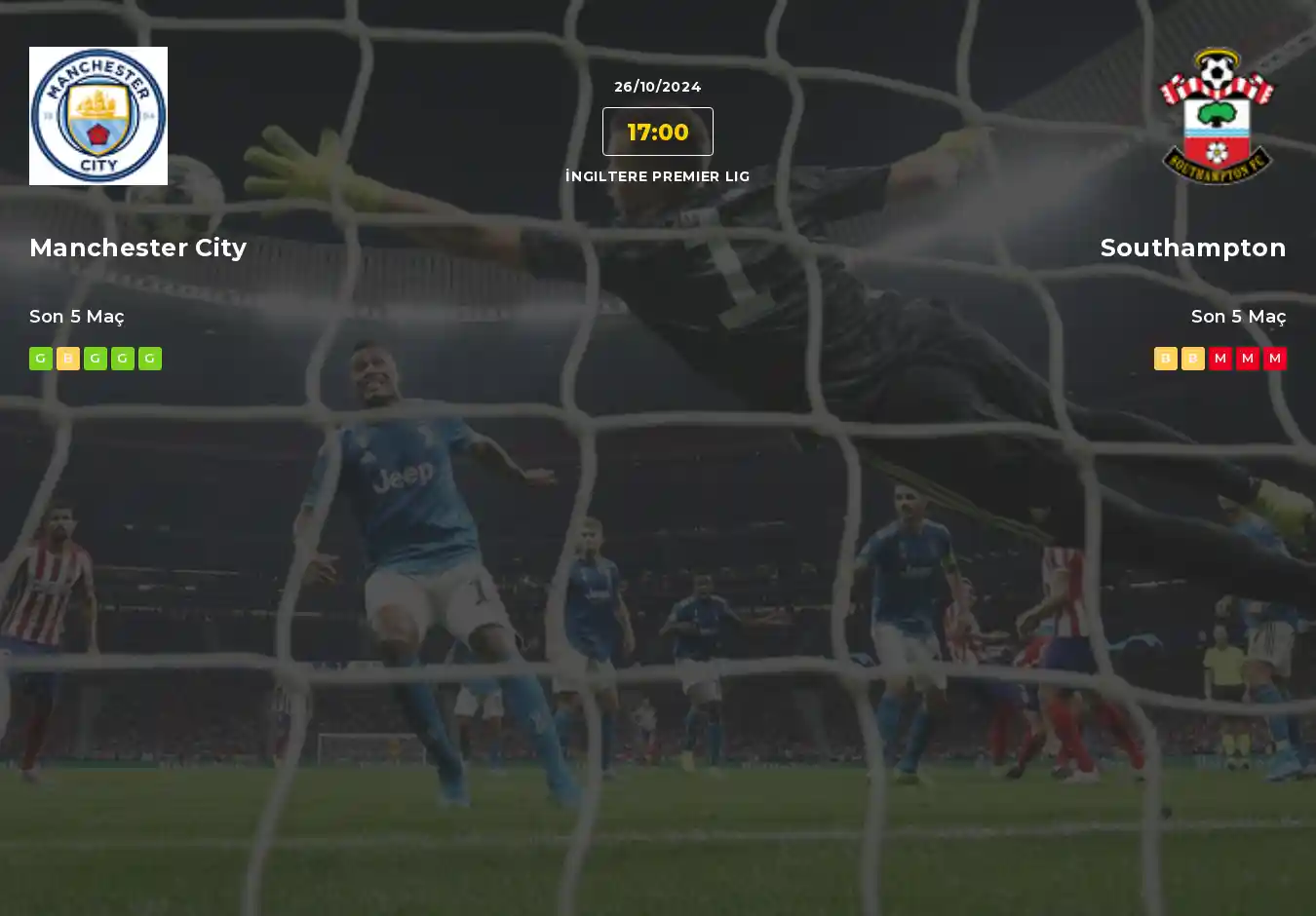 Manchester City Southampton İddaa Maç Tahmini 26 Ekim 2024
