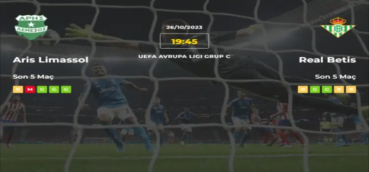 Aris Limassol Real Betis İddaa Maç Tahmini 26 Ekim 2023