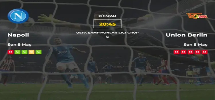 Napoli Union Berlin İddaa Maç Tahmini 8 Kasım 2023