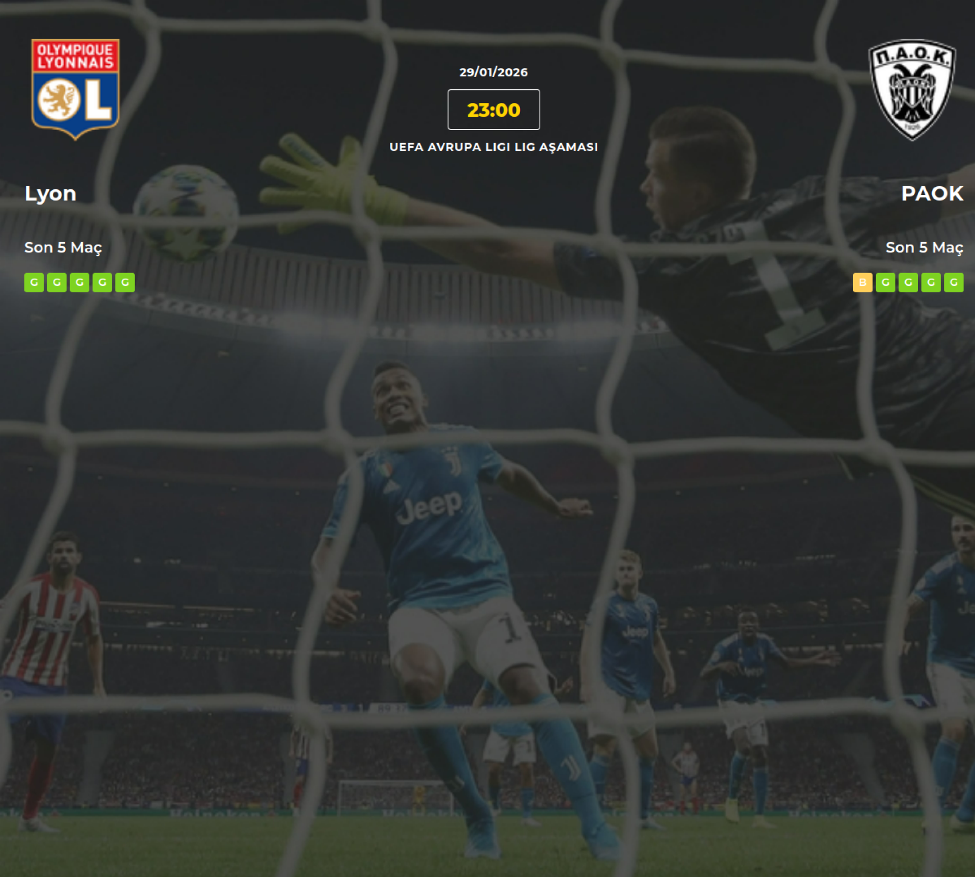 Lyon PAOK İddaa Maç Tahmini 29 Ocak 2026