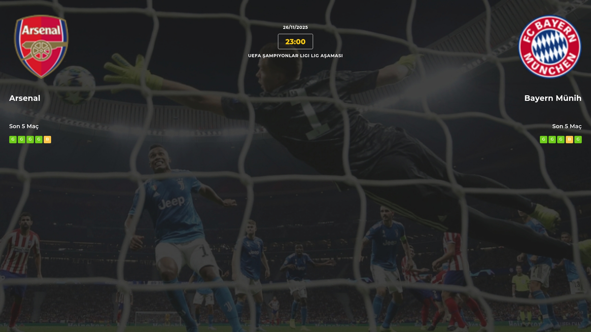 Arsenal Bayern Münih İddaa Maç Tahmini 26 Kasım 2025