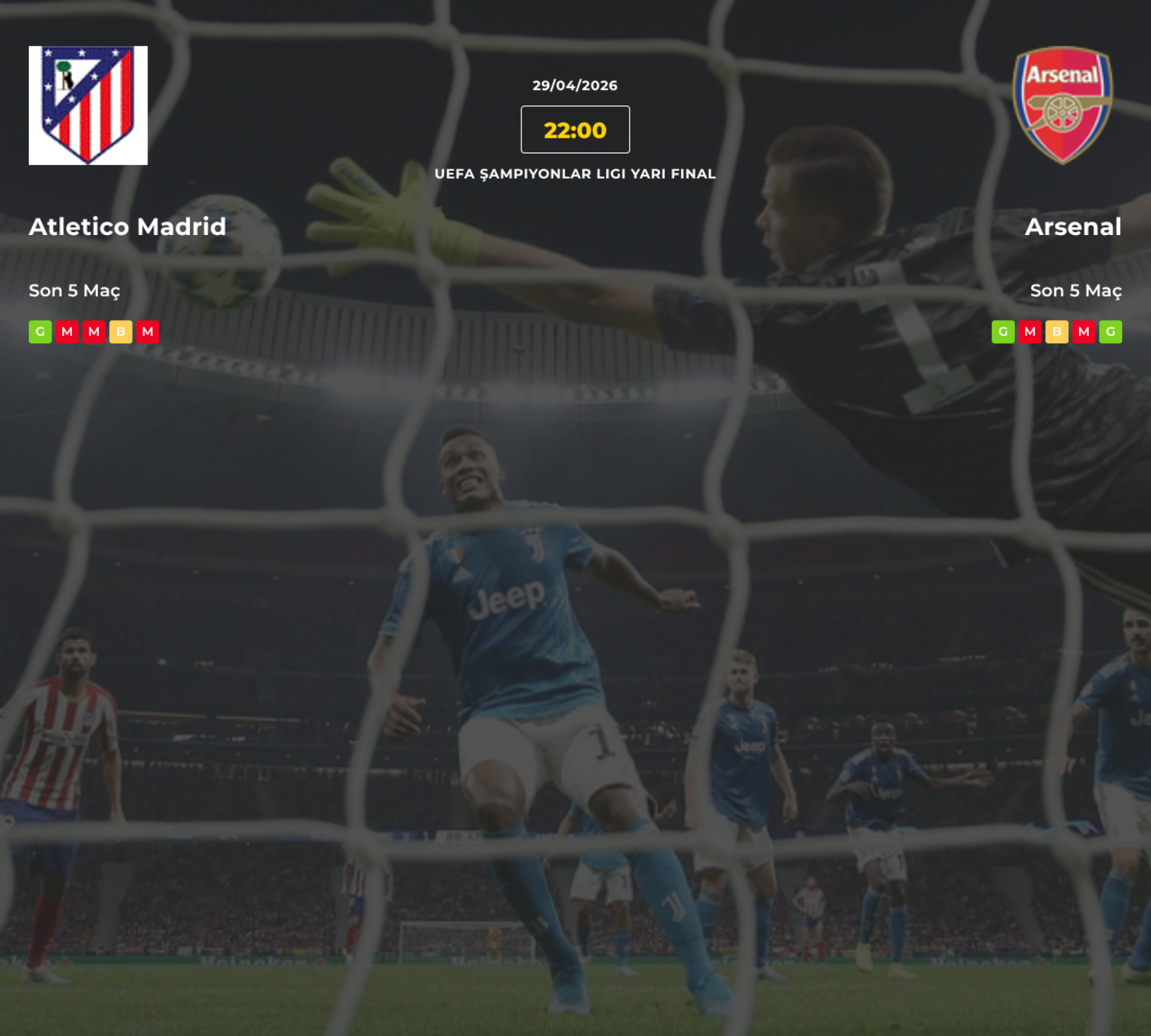 Atletico Madrid Arsenal İddaa Maç Tahmini 29 Nisan 2026