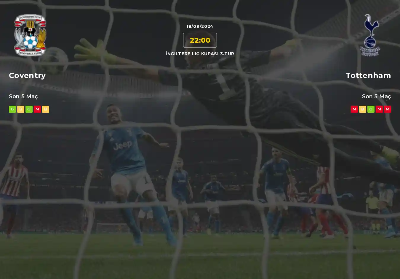 Coventry Tottenham İddaa Maç Tahmini 18 Eylül 2024