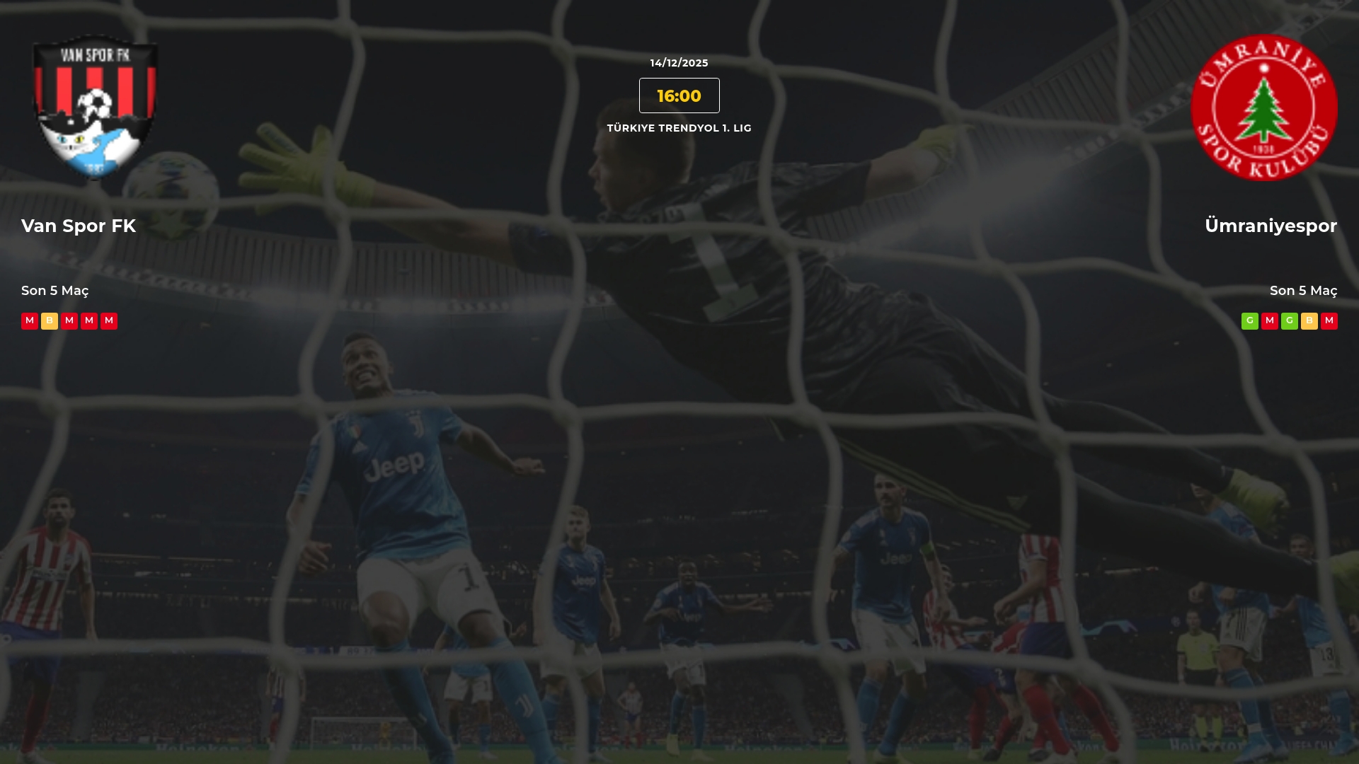 Van Spor FK Ümraniyespor İddaa Maç Tahmini 14 Aralık 2025
