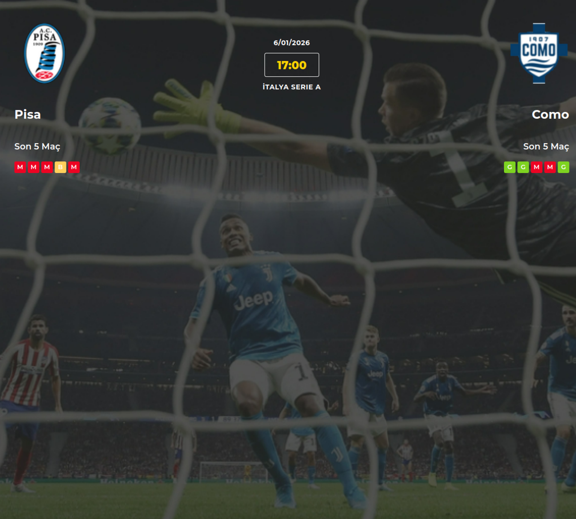 Pisa Como İddaa Maç Tahmini 06 Ocak 2026