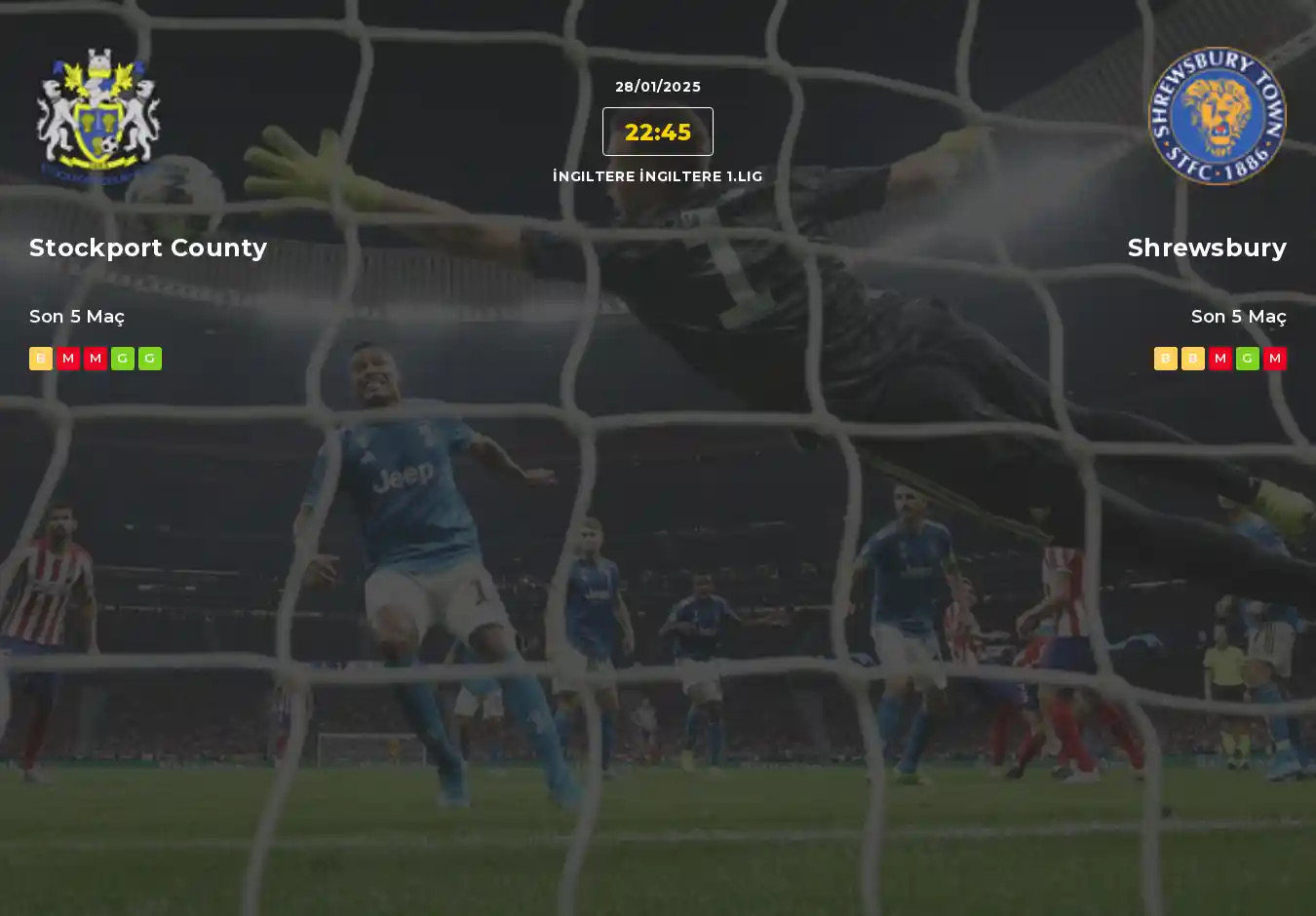 Stockport County Shrewsbury İddaa Maç Tahmini 28 Ocak 2025