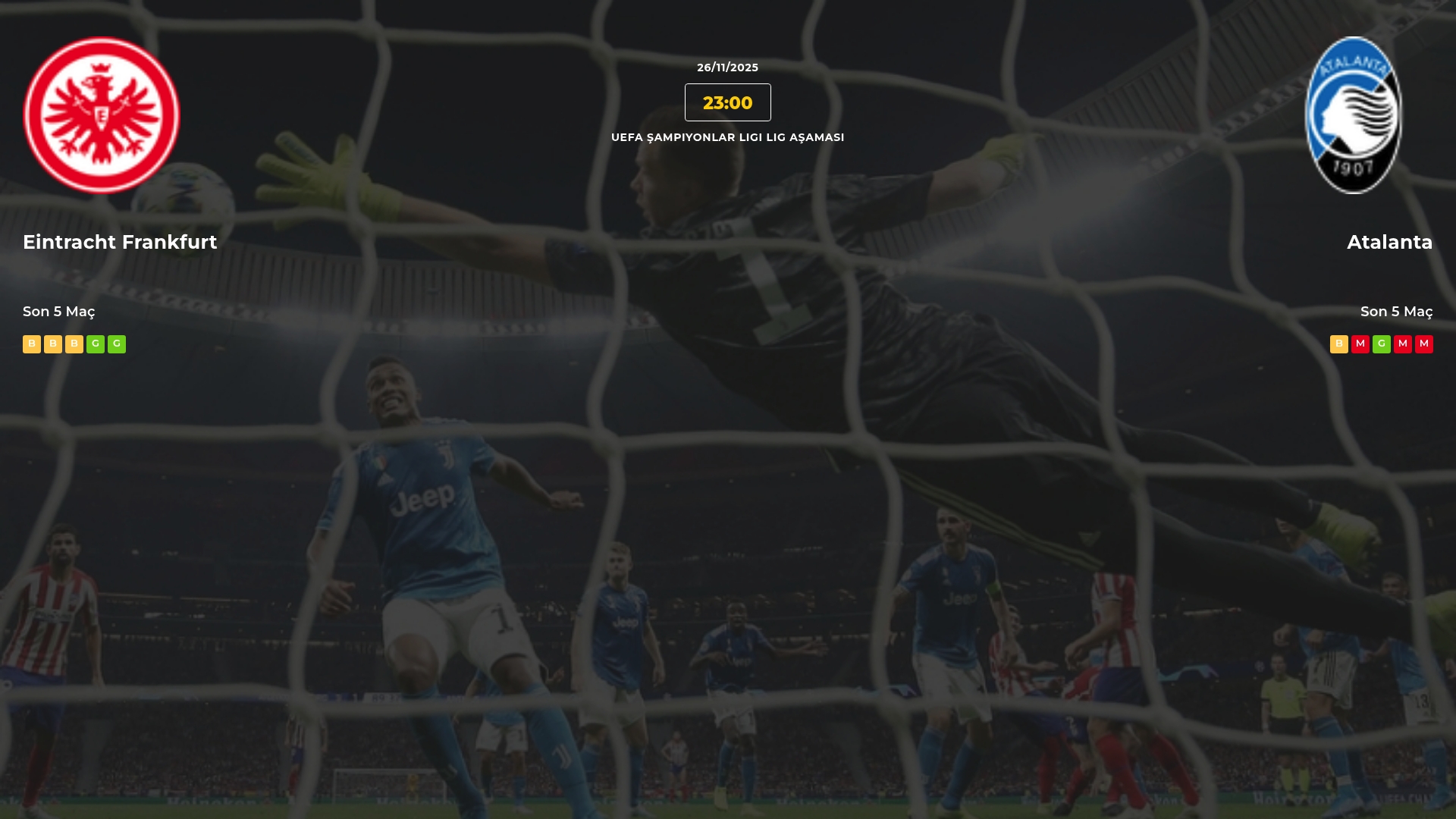Eintracht Frankfurt Atalanta İddaa Maç Tahmini 26 Kasım 2025