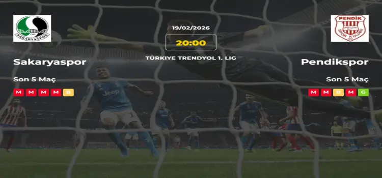 Sakaryaspor Pendikspor İddaa Maç Tahmini 18 Şubat 2026