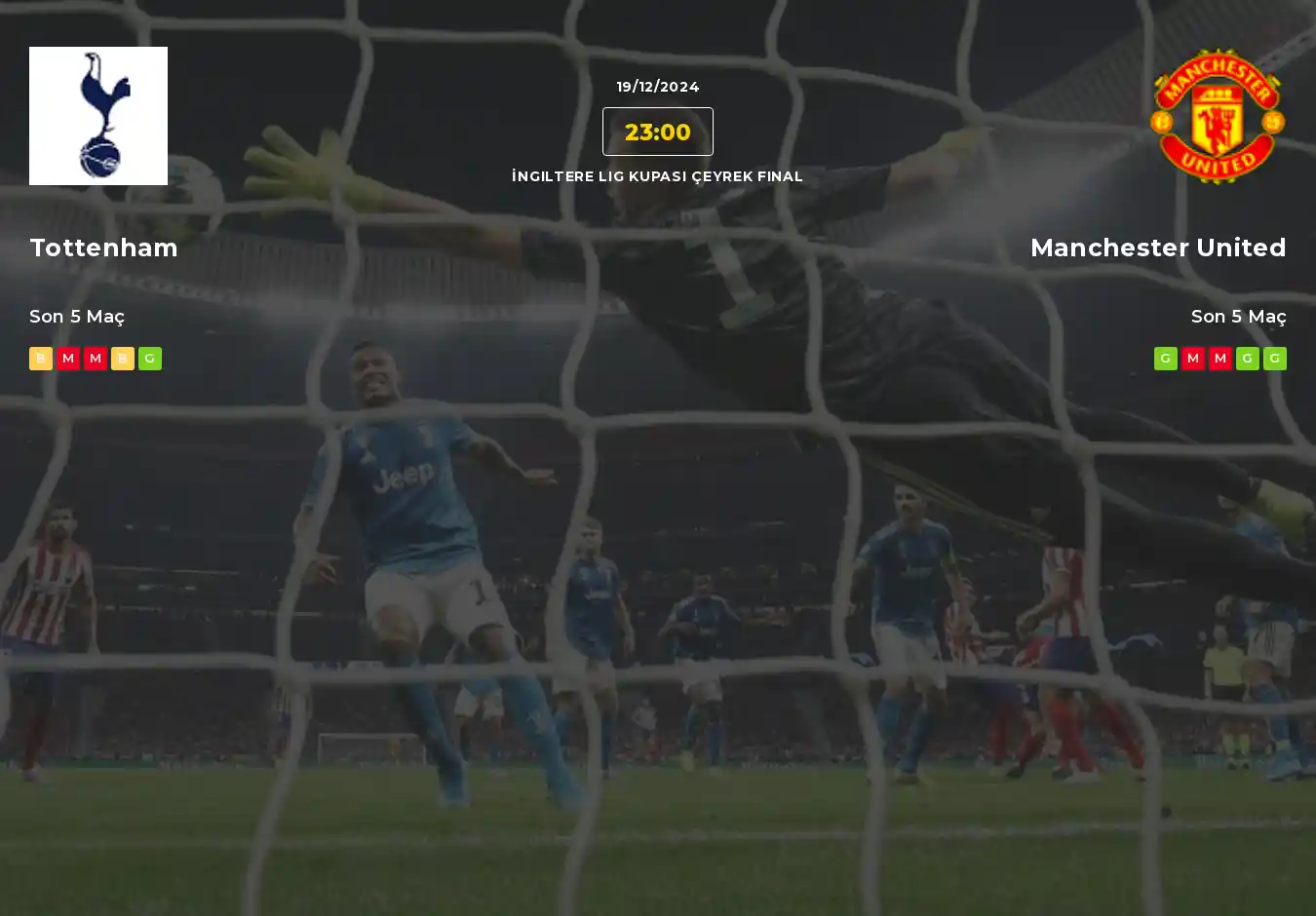 Tottenham Manchester United İddaa Maç Tahmini 19 Aralık 2024