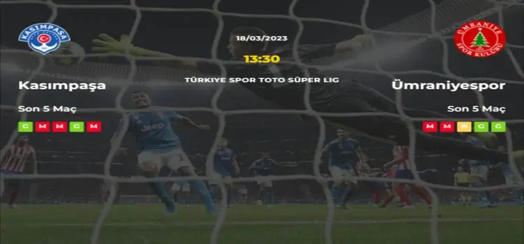 Kasımpaşa Ümraniyespor İddaa Maç Tahmini 18 Mart 2023