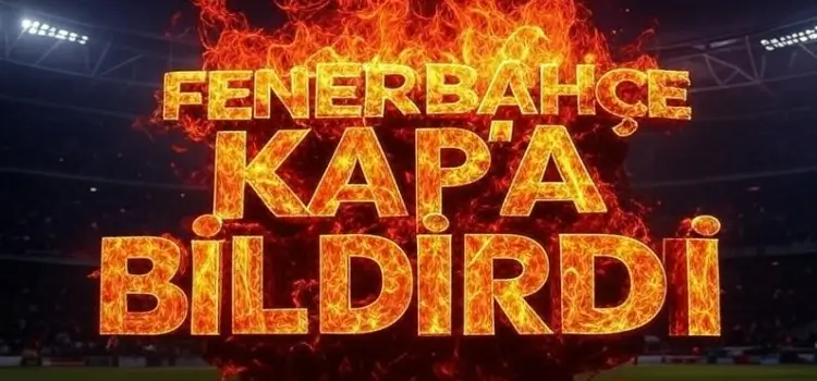 Fenerbahçe müjdeli haberi KAP'a bildirdi!