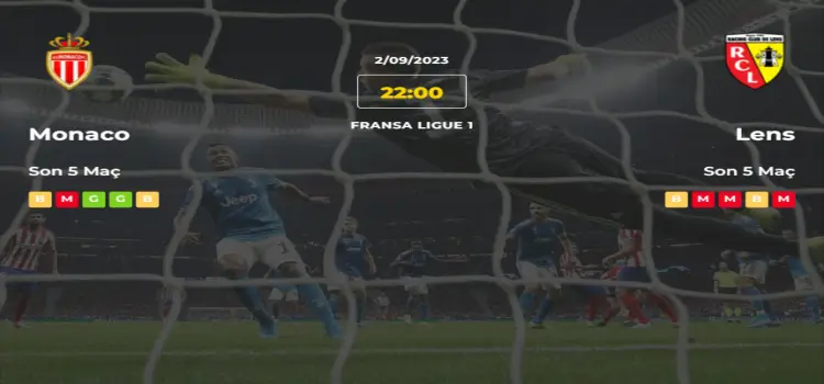 Monaco Lens İddaa Maç Tahmini 2 Eylül 2023