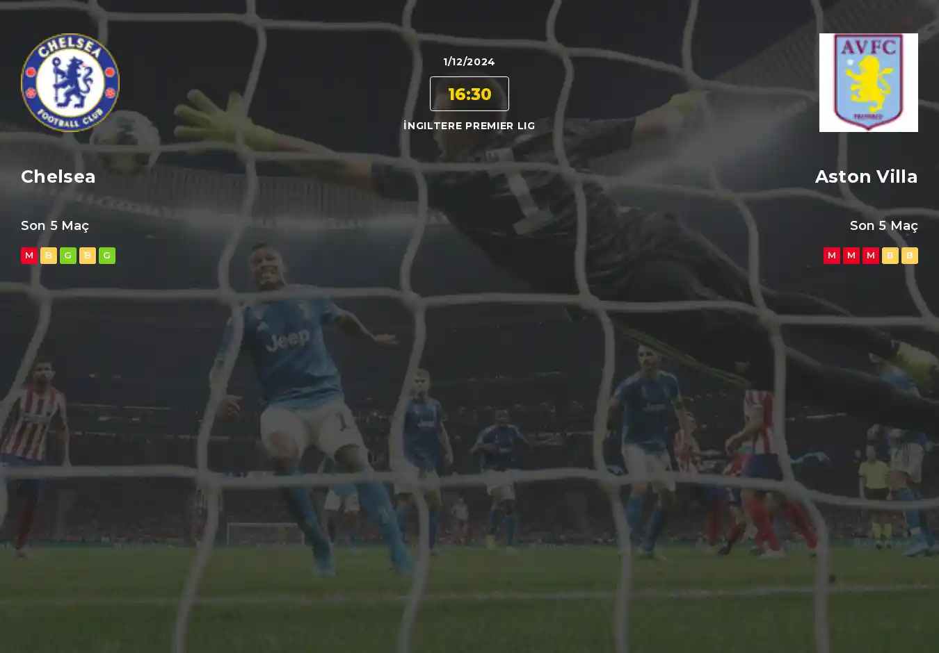 Chelsea Aston Villa İddaa Maç Tahmini 01 Aralık 2024