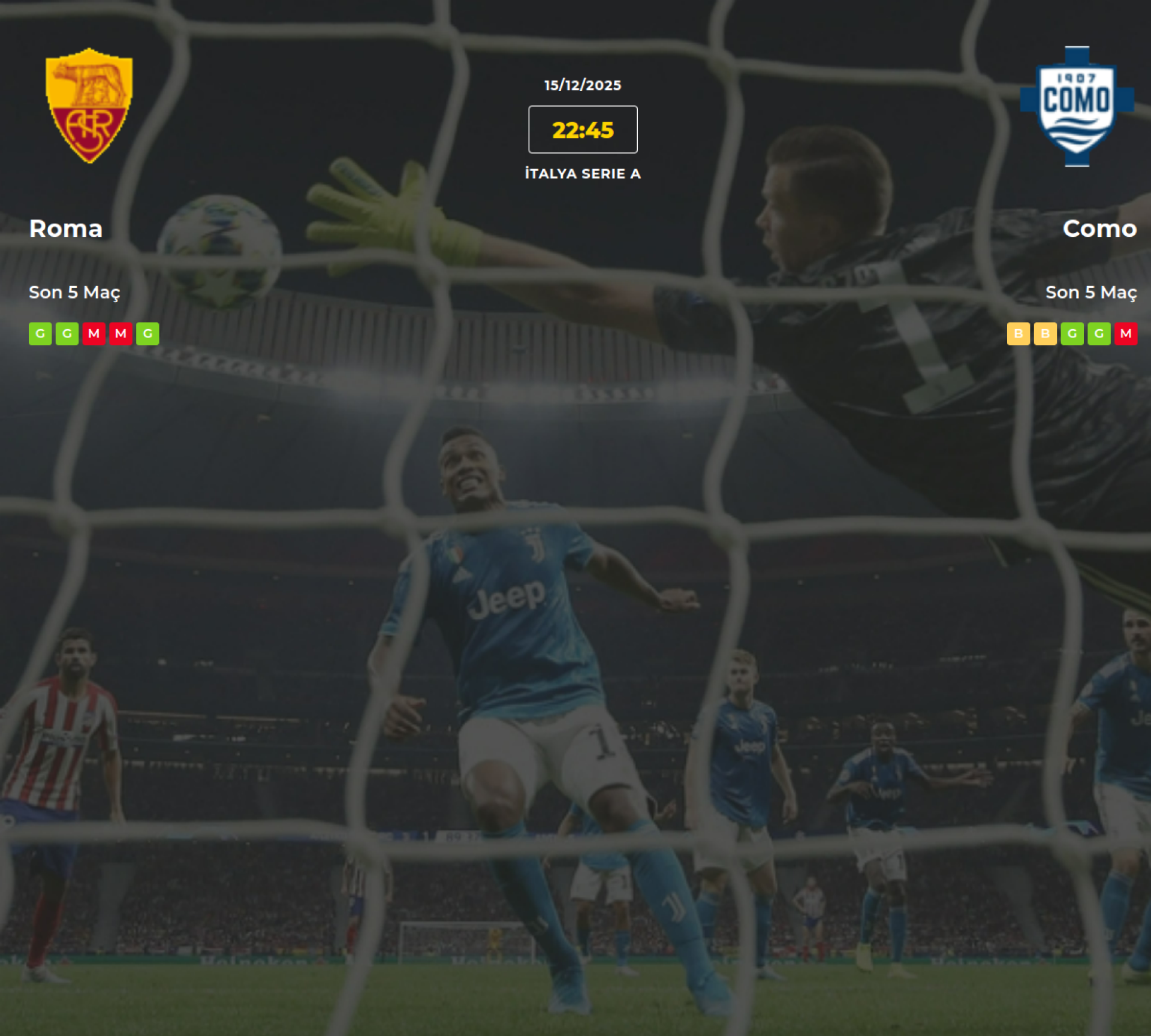 Roma Como İddaa Maç Tahmini 15 Aralık 2025