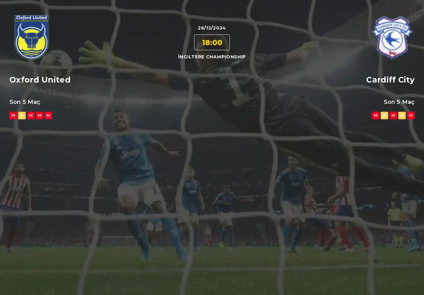 Oxford United Cardiff City İddaa Maç Tahmini 26 Aralık 2024