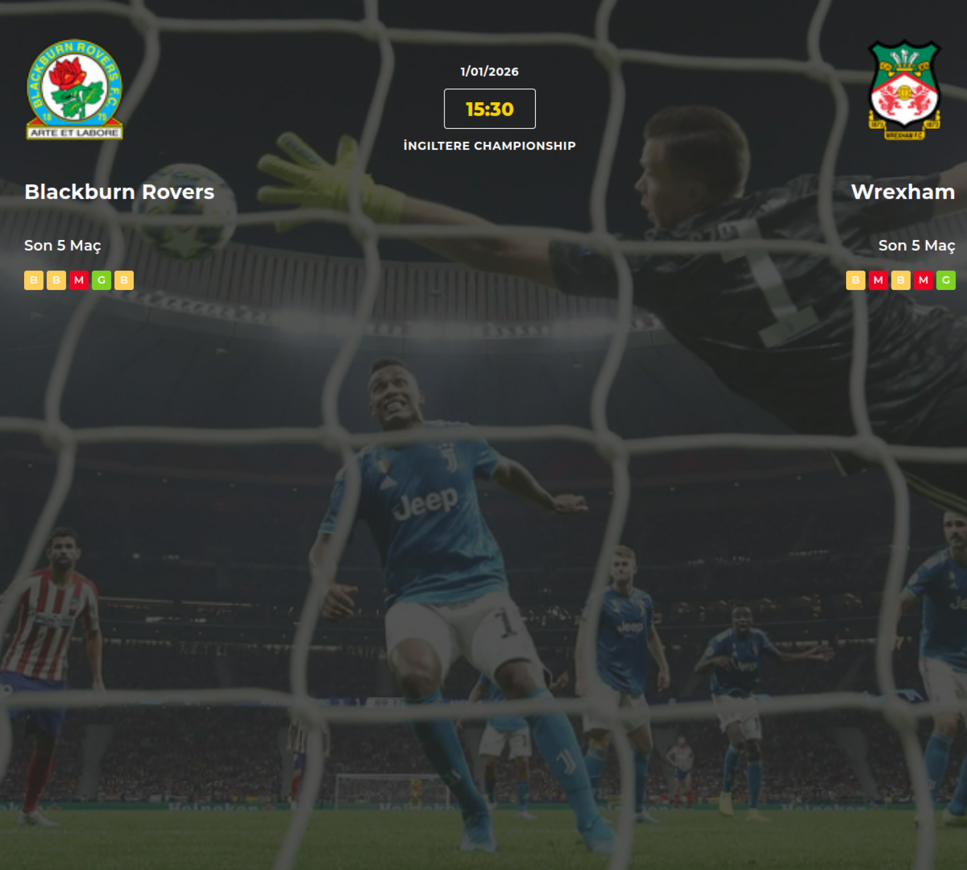 Blackburn Rovers Wrexham İddaa Maç Tahmini 01 Ocak 2026
