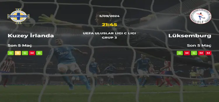 Kuzey İrlanda Lüksemburg İddaa Maç Tahmini 5 Eylül 2024