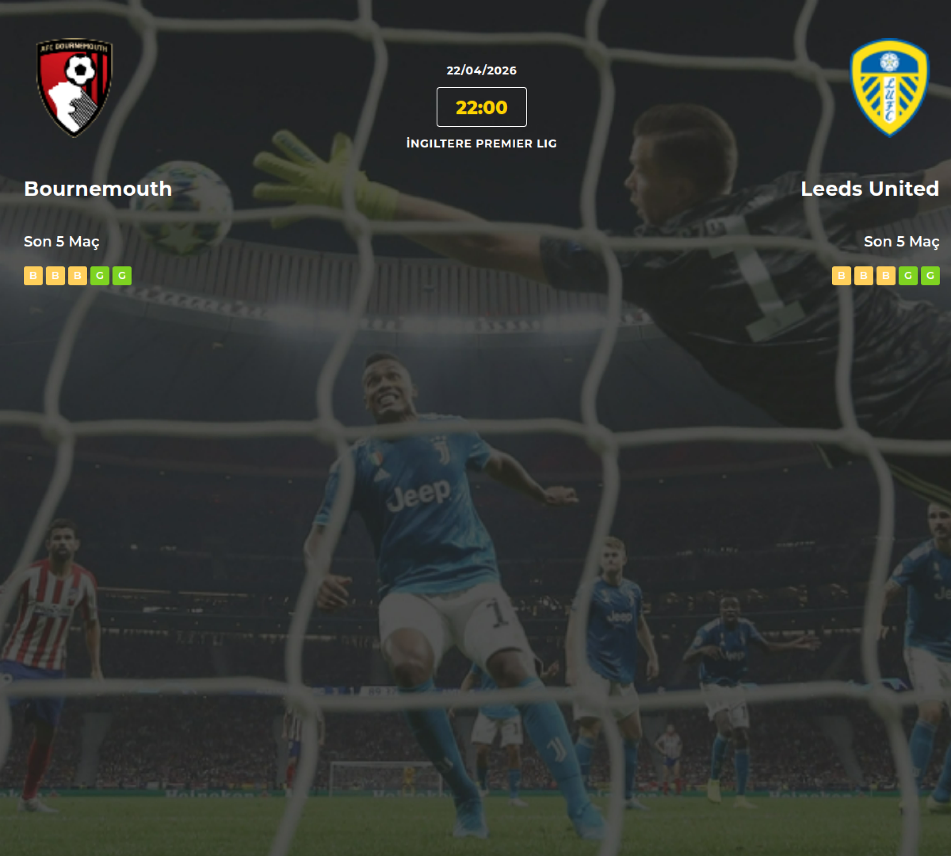 Bournemouth Leeds United İddaa Maç Tahmini 22 Nisan 2026