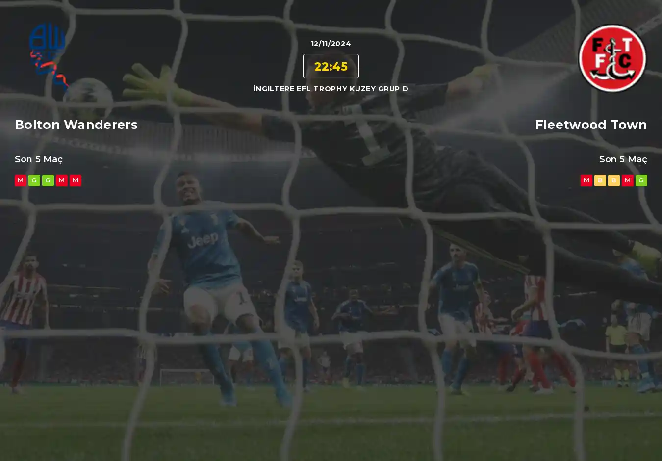 Bolton Wanderers Fleetwood Town İddaa Maç Tahmini 12 Kasım 2024