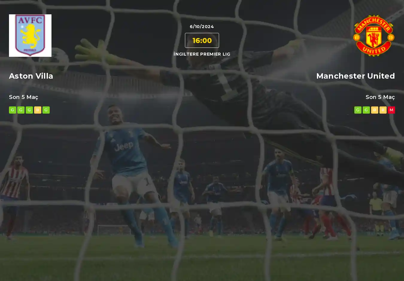 Aston Villa Manchester United İddaa Maç Tahmini 06 Ekim 2024