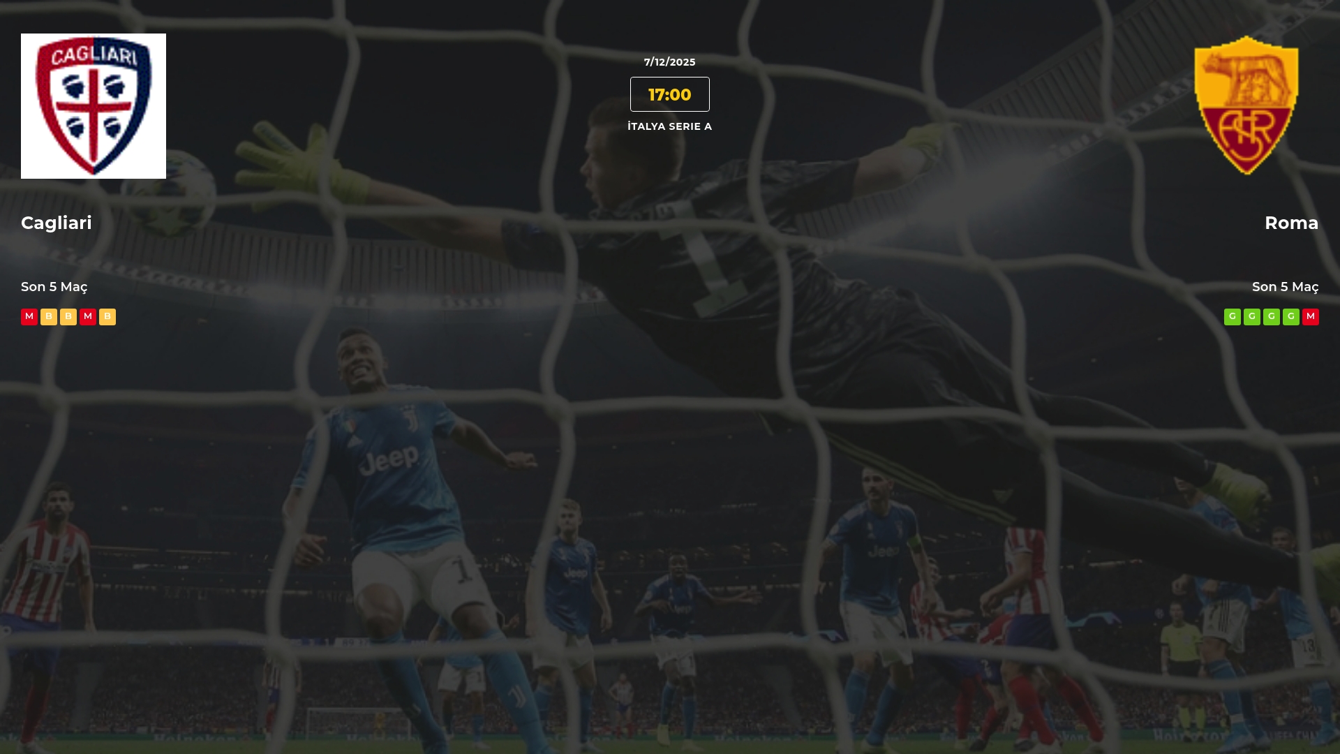 Cagliari Roma İddaa Maç Tahmini 07 Aralık 2025
