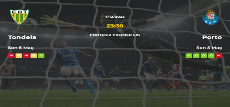 Tondela Porto İddaa Maç Tahmini 7 Aralık 2025