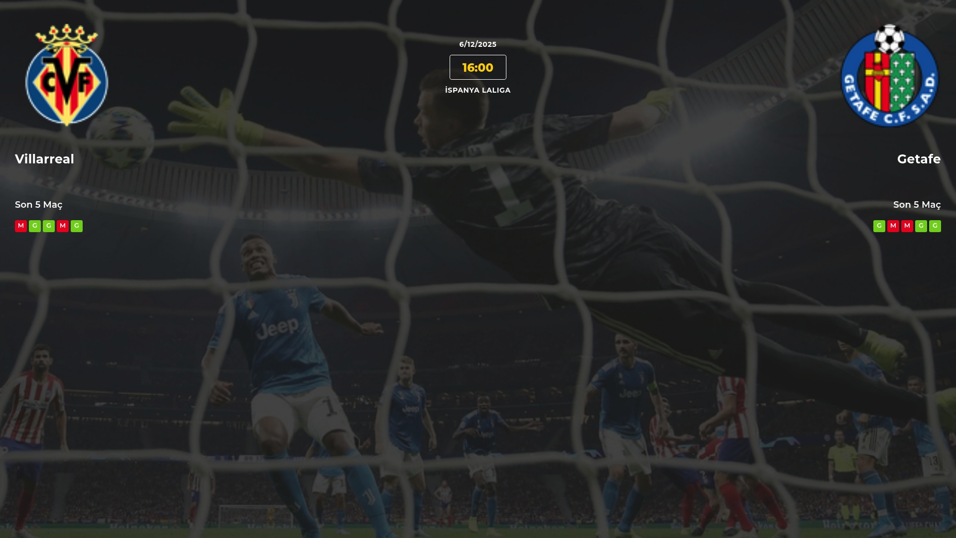 Villarreal Getafe İddaa Maç Tahmini 06 Aralık 2025