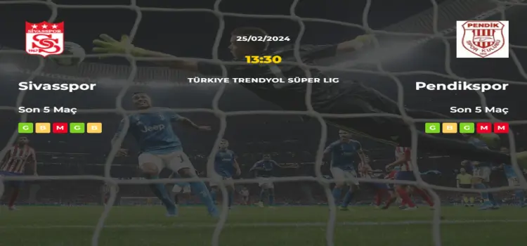 Sivasspor Pendikspor İddaa Maç Tahmini 25 Şubat 2024