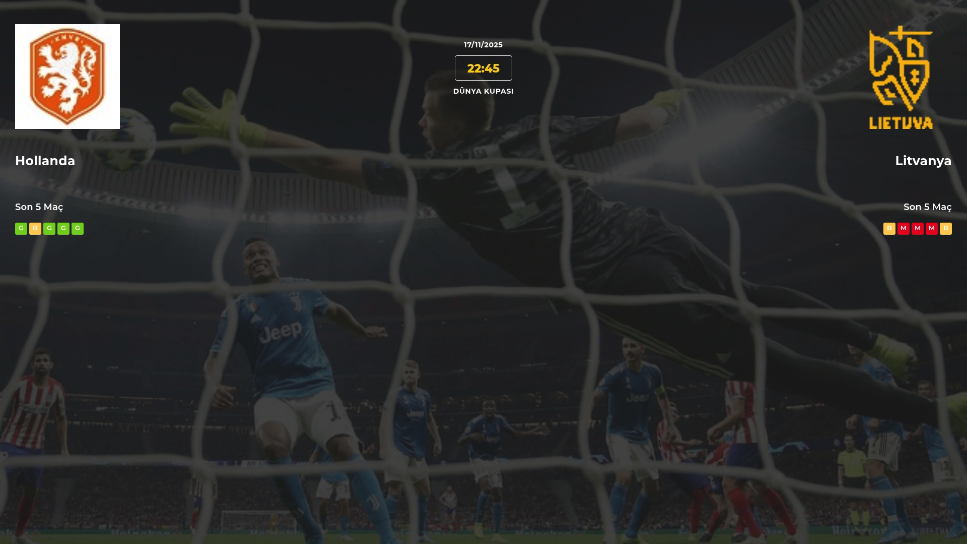 Hollanda Litvanya İddaa Maç Tahmini 17 Kasım 2025
