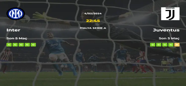 Inter Juventus İddaa Maç Tahmini 4 Şubat 2024
