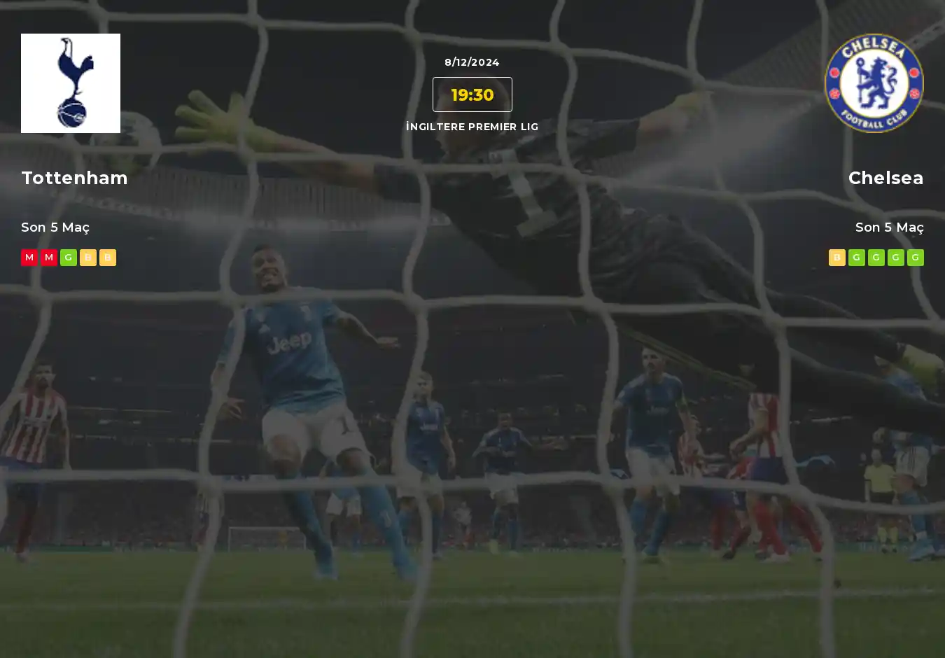 Tottenham Chelsea İddaa Maç Tahmini 08 Aralık 2024