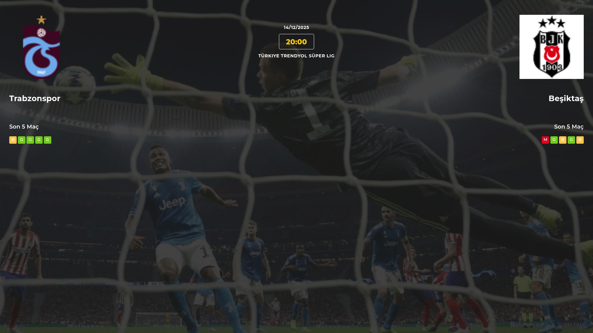 Trabzonspor Beşiktaş İddaa Maç Tahmini 14 Aralık 2025